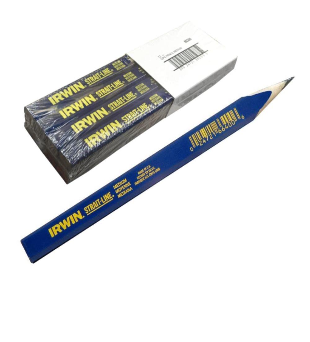 LAPIZ PAR CARPINTERO IRWIN x12pz